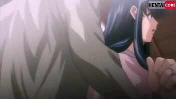 Preview 2 of Mom Watches Son Suck Cock - Taimanin Asagi episode 1 sub