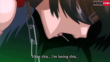 Preview 3 of Mom Watches Son Suck Cock - Taimanin Asagi episode 1 sub