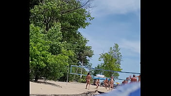 Preview 3 of Downlod Milk Sex - Nudist beach