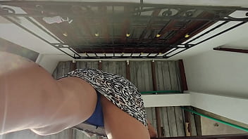 Preview 2 of A Teacher Fucks A Student - Bajo la falda a la vecina
