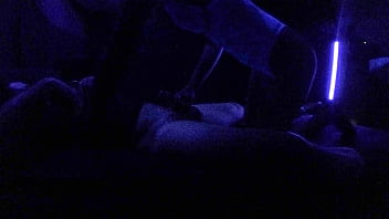 Preview 2 of Xnxx Boobes - Carrie B Blacklight fuck fest