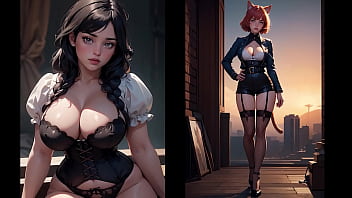 Preview 4 of British Bizarre - AI Hentai and 3D Anime Girls Volume 4