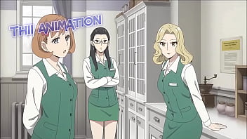 Preview 2 of Boeia - Yor and her friends in mini-skirts (EDIT) - Spy x Family 2 - Episode 10