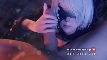Preview 4 of Family Strokes A Step Mom - Nier automata 2B facial
