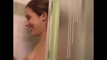 Preview 3 of Good Morning Uth - Sexy redhead babe with round tits lathers her beautiful body in the shower and shaves her legs with a pink razor