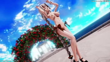 Preview 2 of Pinky S Clapping Ass - 【MMD R18】「Sunny Days」