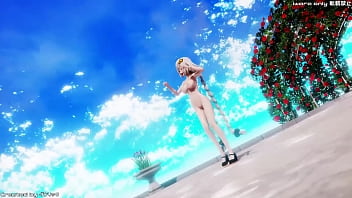 Preview 4 of Pinky S Clapping Ass - 【MMD R18】「Sunny Days」