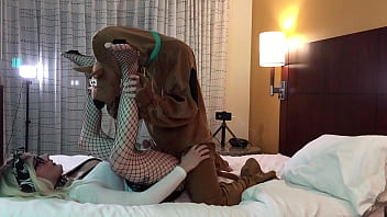 Preview 2 of Perawan Memek Merah - Scooby Doo Fucks College Trans Girl