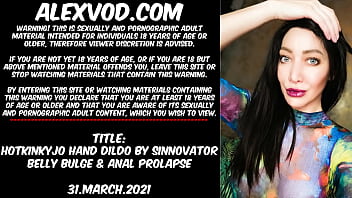 Preview 1 of Maid Beedroom - Hotkinkyjo extreme anal hand dildo from sinnovator,  bellybulge,  fisting &amp_ prolapse