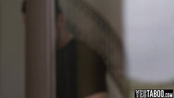 Preview 2 of Virgin Girls Firs Fuck - Angry big ass Latina finds out her hubby is gay and fucks his BF