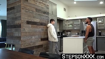 Preview 1 of Himas Burat - StepsonXXX.com - Derek Allen &amp_ Dakota Lovell - Hunk stepdad Derek Allen breeds his twink stepson Dakota Lovell