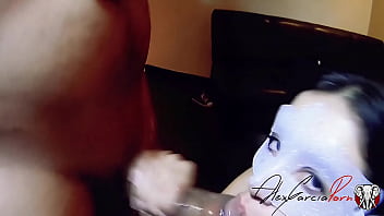 Preview 2 of Mother And Boy17year - AGab La vagina rosada y apretada de Selene se come una gran polla en un casting