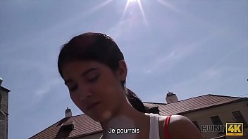 Preview 2 of Dormido Mami - HUNT4K. Cutie donne &agrave_ l&#039_homme sa bouche et sa chatte pour des vacances d&#039_&eacute_t&eacute_