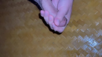 Preview 4 of Beautyful Street - jerking my little cock off