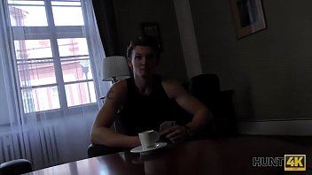 Preview 3 of Olsnany Busty Ass - HUNT4K. Teen needs money for jewelry shop so why agrees for hot sex