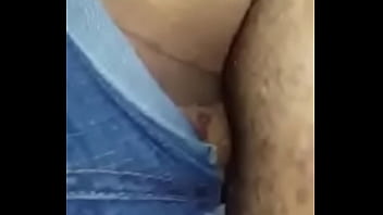 Preview 2 of Japanis Forece - Fucking through denim shorts