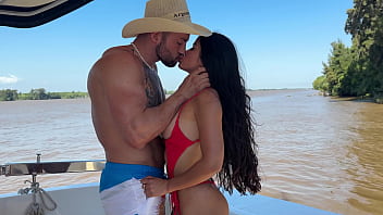 Preview 1 of Hd Carmella - Hardfucking Amazing Gih Ribeiro On A Boat In Argentina