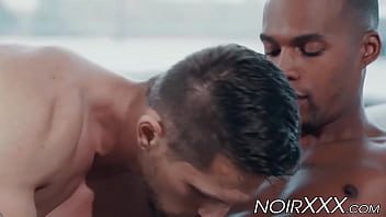 Preview 1 of Sunny Leone And Lesbian Couples - Jacen Zhu sticks his giant black dick in tight asshole