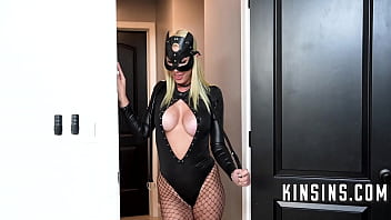 Preview 1 of Cleaning Bots - Cat StepMom &amp_ Step Wonder Pounce On Lucky StepSon