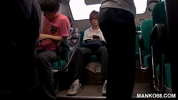 Preview 1 of Super Hard Ass - Public transportation is so much fun in Japan
