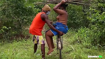 Preview 2 of Slvie Luca - I met the Prince on my way back from firewood,  he offered to carry me on his bicycle to where we fucked