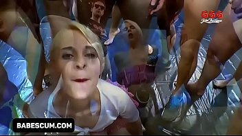 Preview 4 of Bfripheik - Bukkake and gangbang with Ashlee Cox