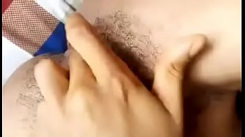 Preview 1 of Mom Sleepeng Japanesw - Sexy teen plays with her pussy