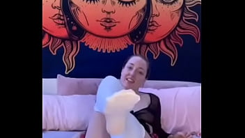 Preview 1 of Beautiful Girs Threesome - RIDING DILDO PLUS ANAL