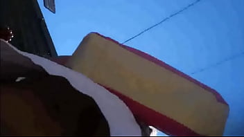 Preview 4 of Young Babe Sex In Car - upskirt gordita calzonuda