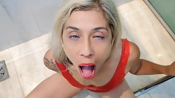 Preview 2 of Sasa Gre X - I&#039_m proud to be a piss slut urinal for men PROMO