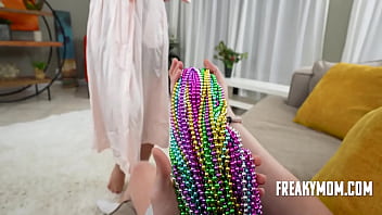 Preview 1 of 16 Under Age Sex - Preparing Sheltered Stepmom For Mardi Gras