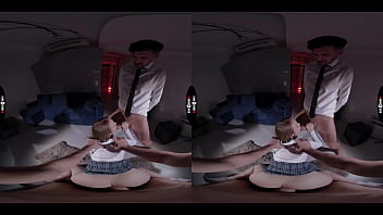 Preview 3 of Elli Throat Sex Porno - DARK ROOM VR - Broken Sex Story