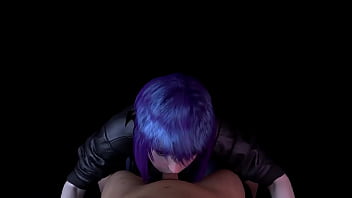 Preview 1 of Kori Yuki - Motoko Gives You a Sloppy Blowjob | Ghost in the Shell Parody