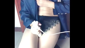 Preview 4 of Obese Black Asses - Siganjue-小少妇OL搭配开档丝袜情趣内衣，等你们来插我