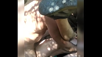 Preview 3 of Masajbeeg - A Cabana - gemendo em cima do fog&atilde_o a lenha