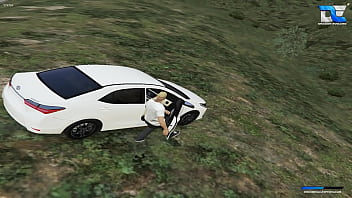 Preview 1 of Michelle Tayor - Jogando Gta roleplay ao som de joga o corolla