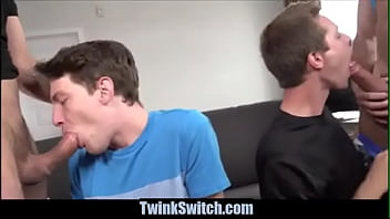 Preview 2 of Sunny Leone Inredsofa - Sending our boys to College with one last fuck- TwinkSwitch.com