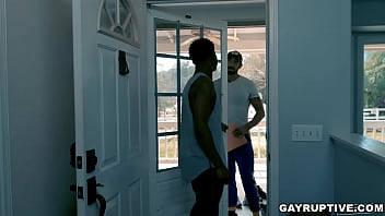Preview 1 of Meyzaxxx - Interracial ass fucking with old guy coach Dallas Steele. Coach Dallas compliments Ty Santana and realizes how in love Coach is with the player. He starts touching the teen guy down to his black dick