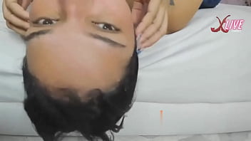 Preview 4 of Kartena Kayf Xvdo - blowjob upside down for horny teen