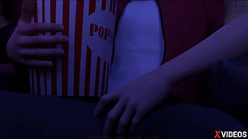 Preview 3 of Open Vajina - HEART PROBLEMS &bull_ EP. 35 &bull_ SLUTTY GIRL GIVES ME AN AMAZING BLOWJOB AT THE CINEMA