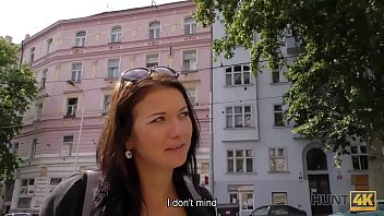 Preview 2 of Amateur Allrue - HUNT4K. Denisse comes to Prague to have fun but not for boring museums