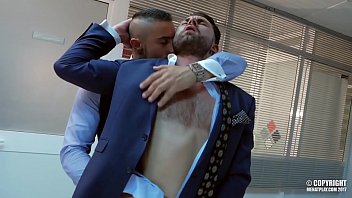 Preview 3 of Vahini Sobat - HIS BOSS PUNISH HIM WITH HIS MASSIVE COCK