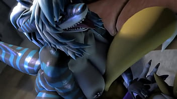 Preview 4 of First Night Cock - nika sharkeh fuck renamon (futa)