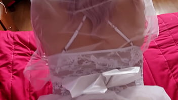 Preview 4 of Miki Soya - Sexy Bride gets fucked and receives cum on her ass