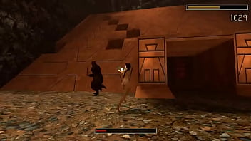 Preview 4 of Angelica Taylor Yoga - Tomb Raider Randomness