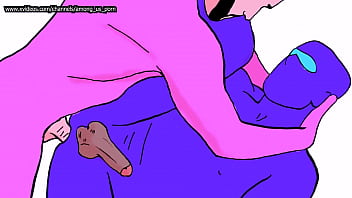 Preview 1 of Seachthe Skinny Man - Hombres con disfraz de latex follan muy rico - porno gay de Among Us
