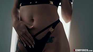 Preview 1 of Laura Jenson Lesbian - Maddy May In Window Light