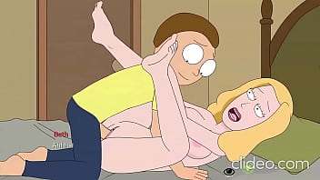 Preview 1 of Black Girl Boom Wither - Beth and Morty fuck