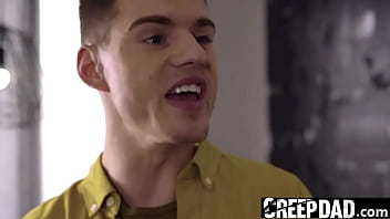 Preview 1 of Orgasme In End - Young Stepson Getting Dominated aby His Bad - CreepDad