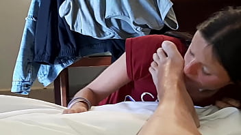 Preview 1 of Bbw Gives Sloppy Top - lesbian foot fetish - Lesbian Illusion Girls